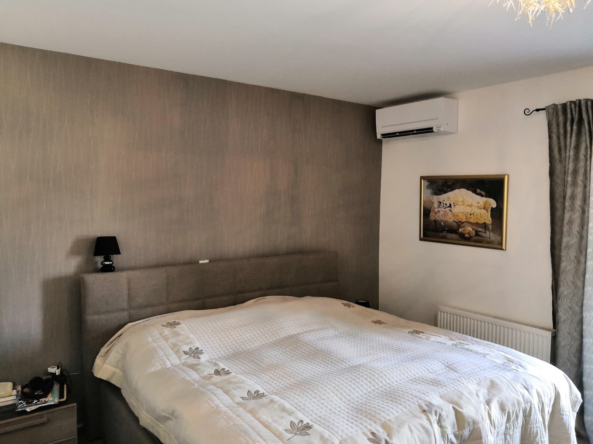 Schlafzimmer, Innengerät Wandgerät.